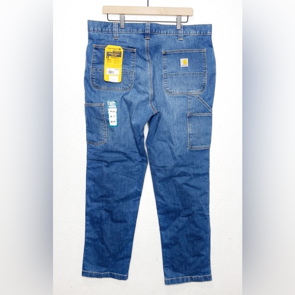 Carhartt Men's Rugged Flex Relaxed Fit Utility Jean BD2808-M 38X34 - Picture 3 of 11